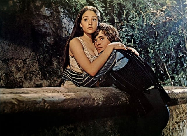 Кадр из фильма "Ромео и Джульетта"
